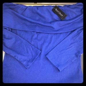 New White House Black Market Off the Shoulder Top